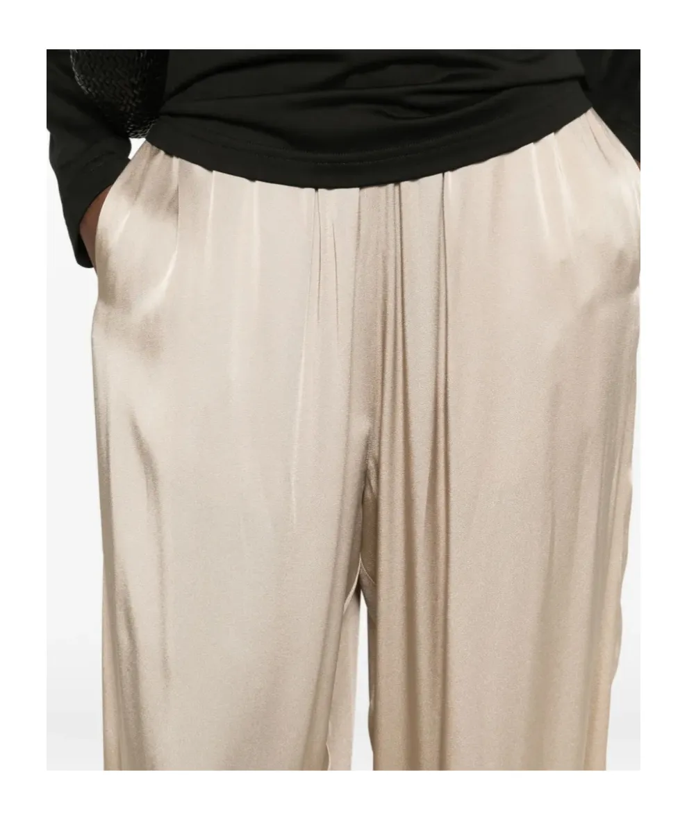 Elastic Waist Drawstring Pants