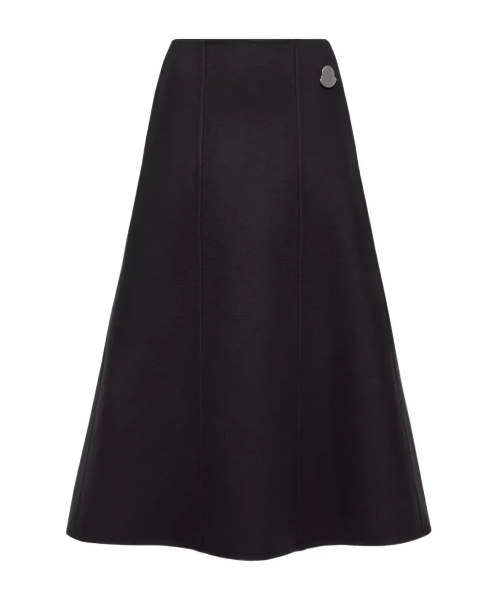 Moncler + Jil Sander Flared Midi Skirt