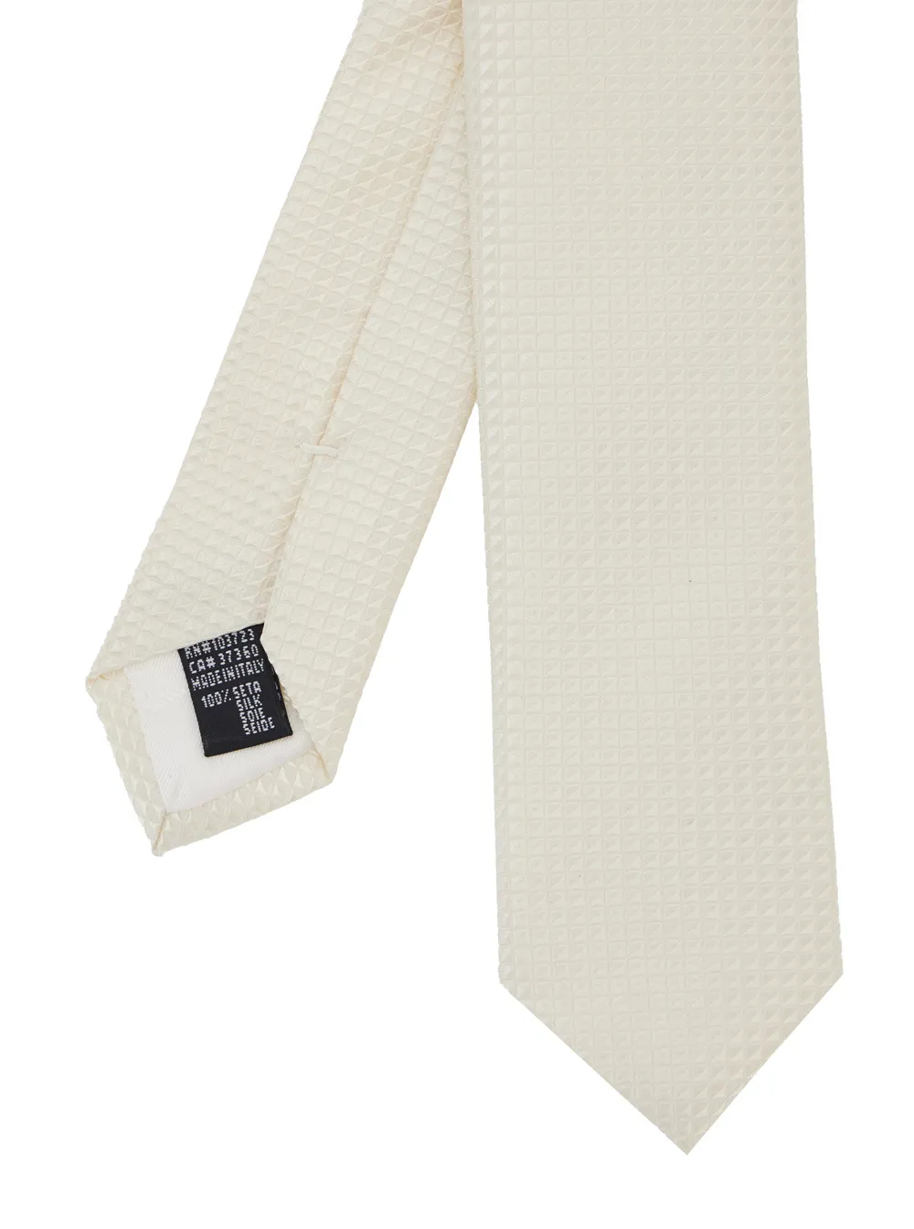 Emporio Armani All Over Check Motif Tie