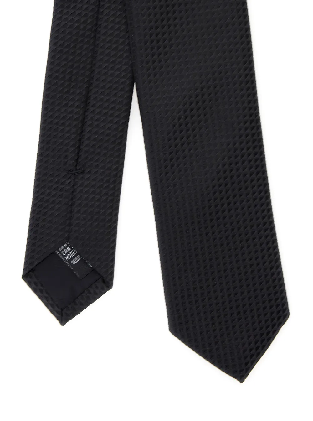 Emporio Armani All Over Check Motif Tie