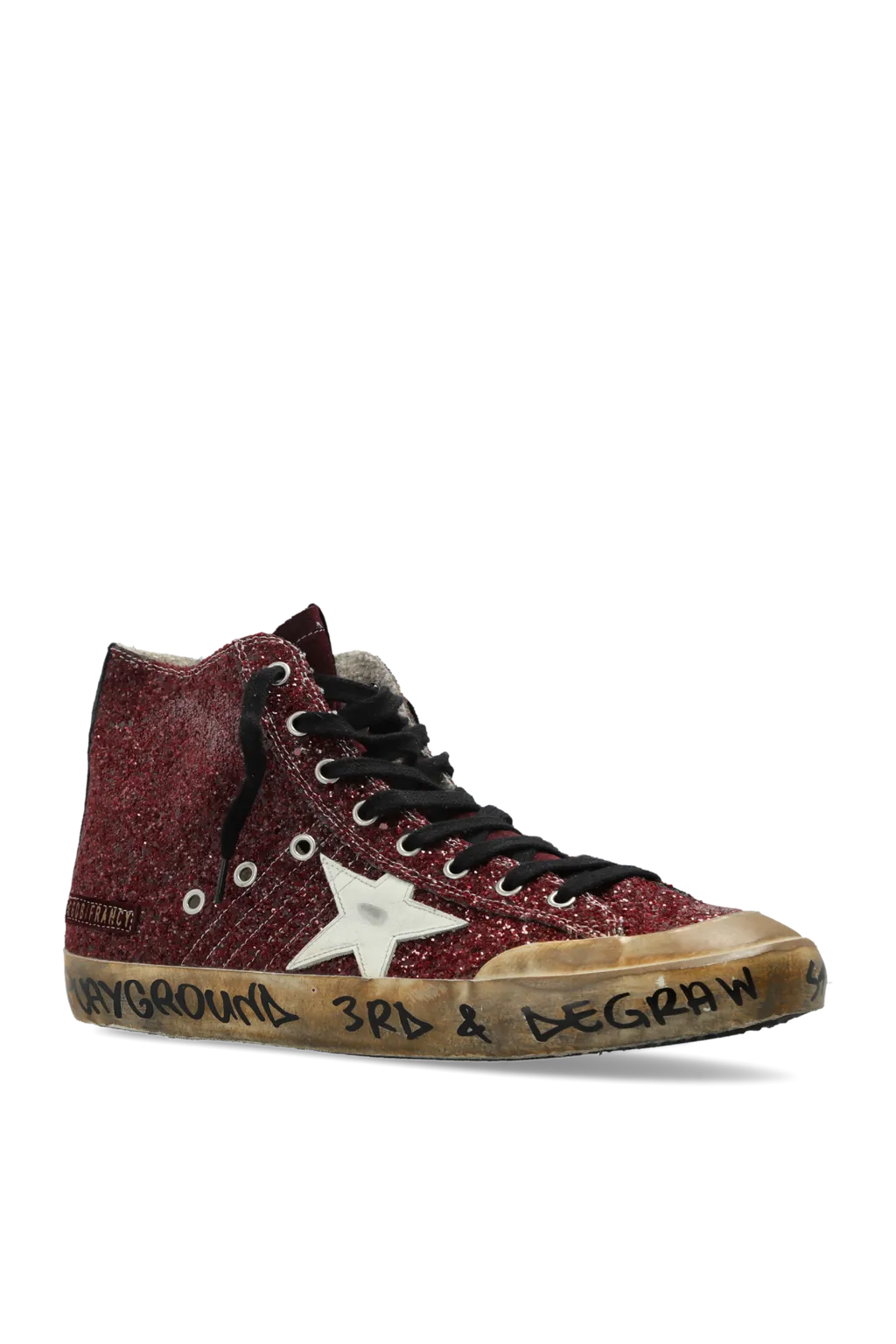 Golden Goose Deluxe Brand Francy Penstar Glittered Sneakers