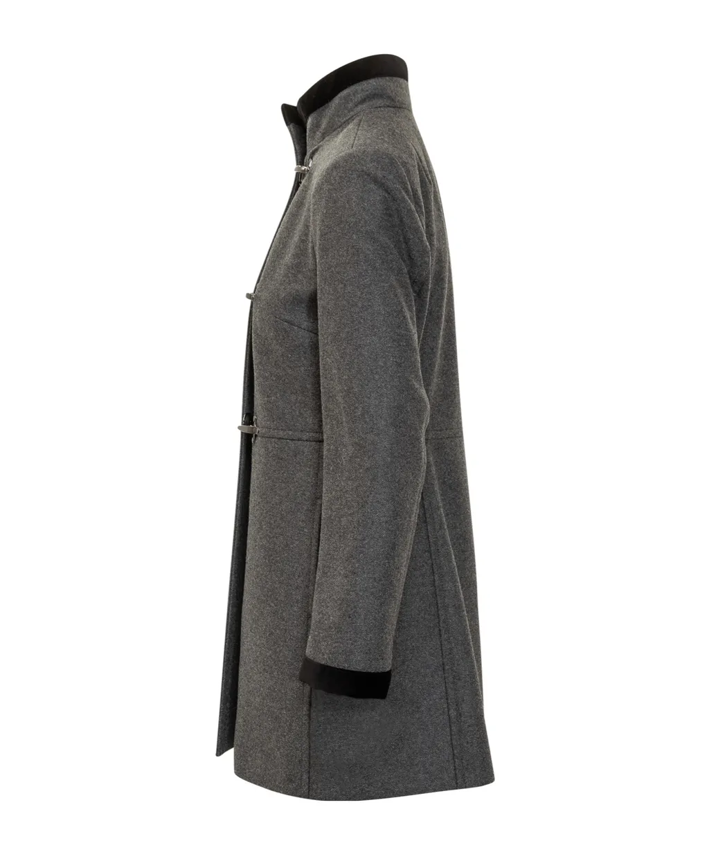 Fay Virginia Wraparound Collar Coat
