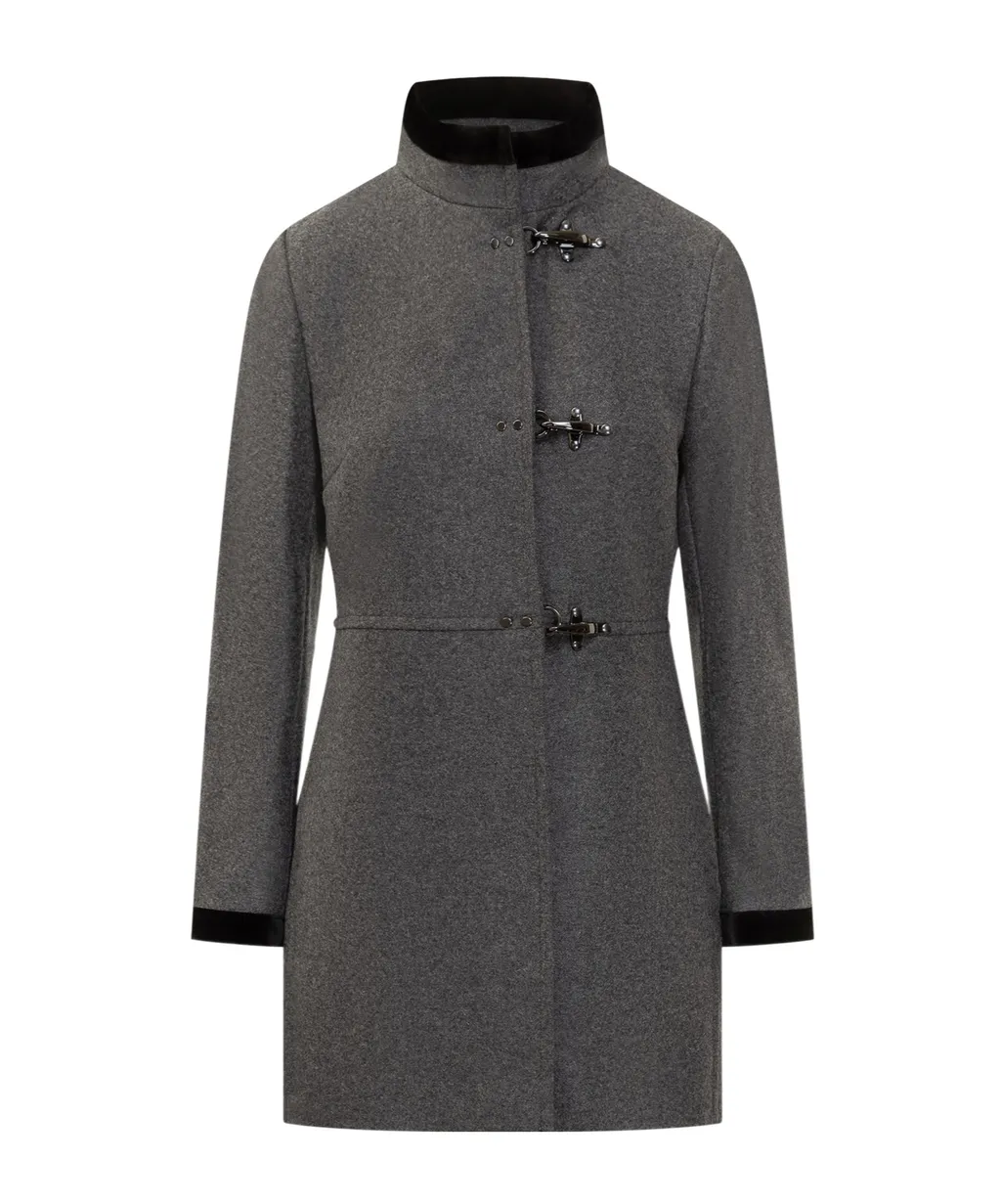 Fay Virginia Wraparound Collar Coat