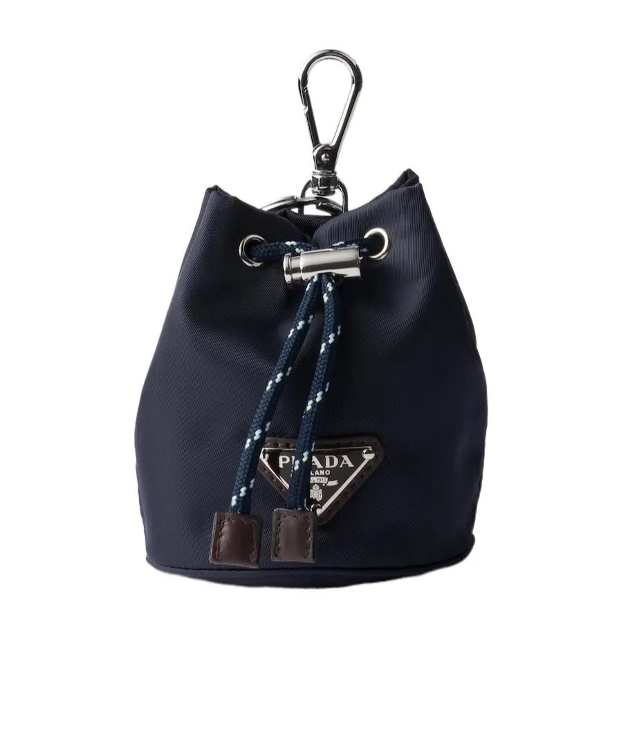Prada Speedrock Re-Nylon Keychain Charm