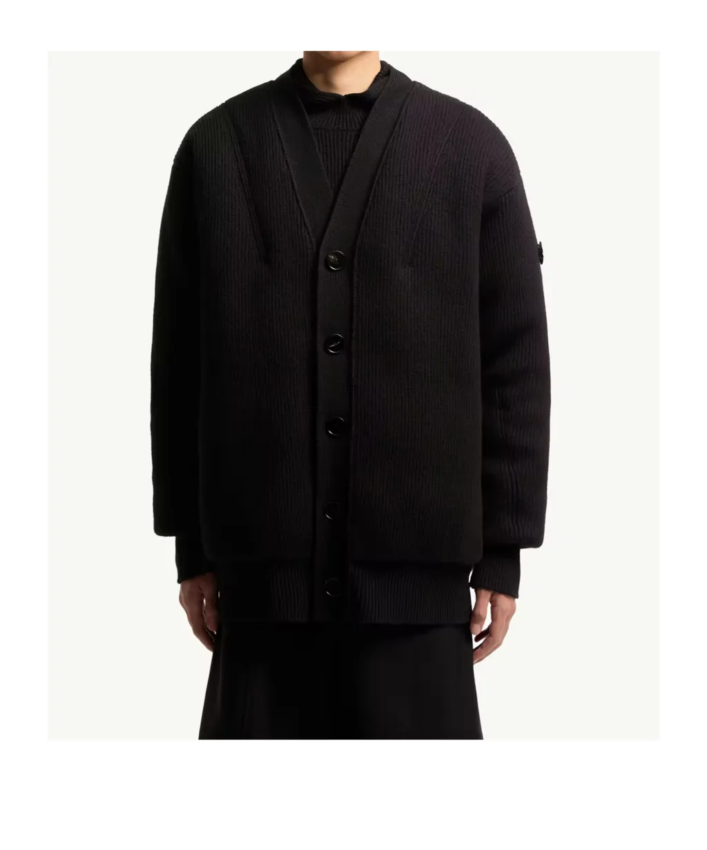 Moncler + Jil Sander Padded Cardigan
