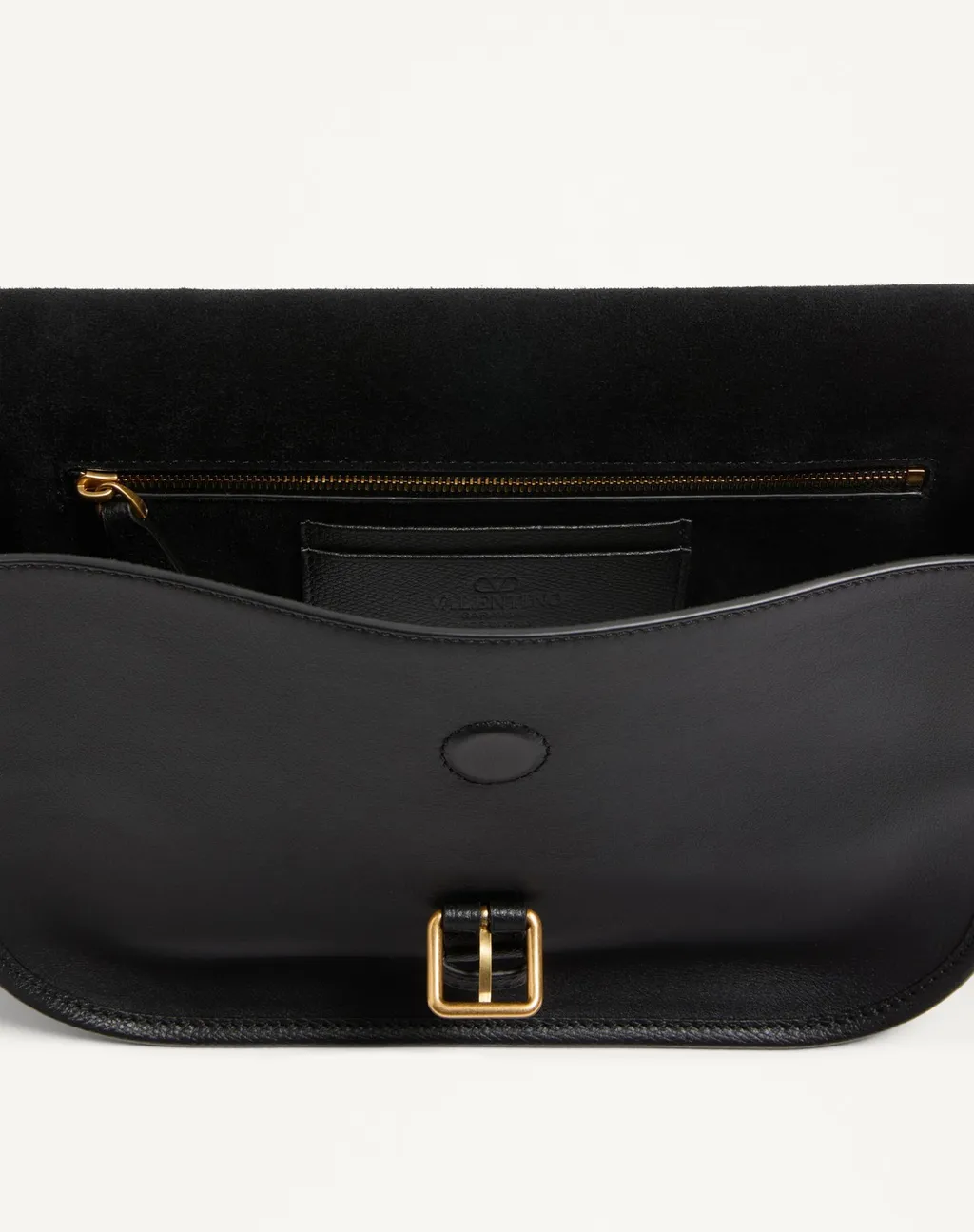 Valentino Antibes Vlogo Plaque Messenger Bag