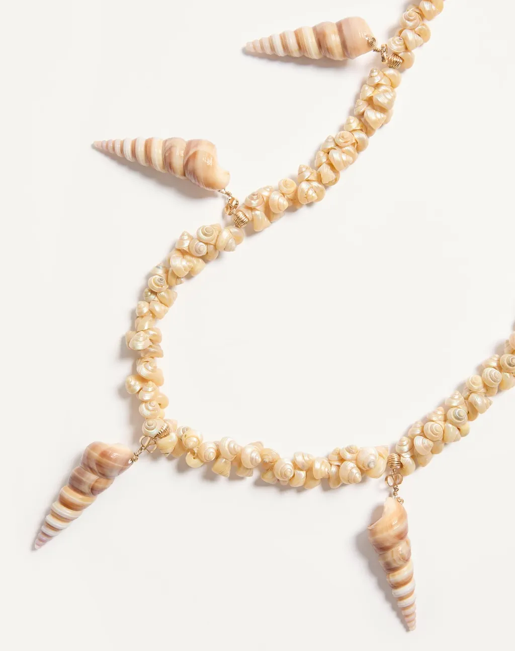 Jardin Aquatique Necklace In Metal And Shells
