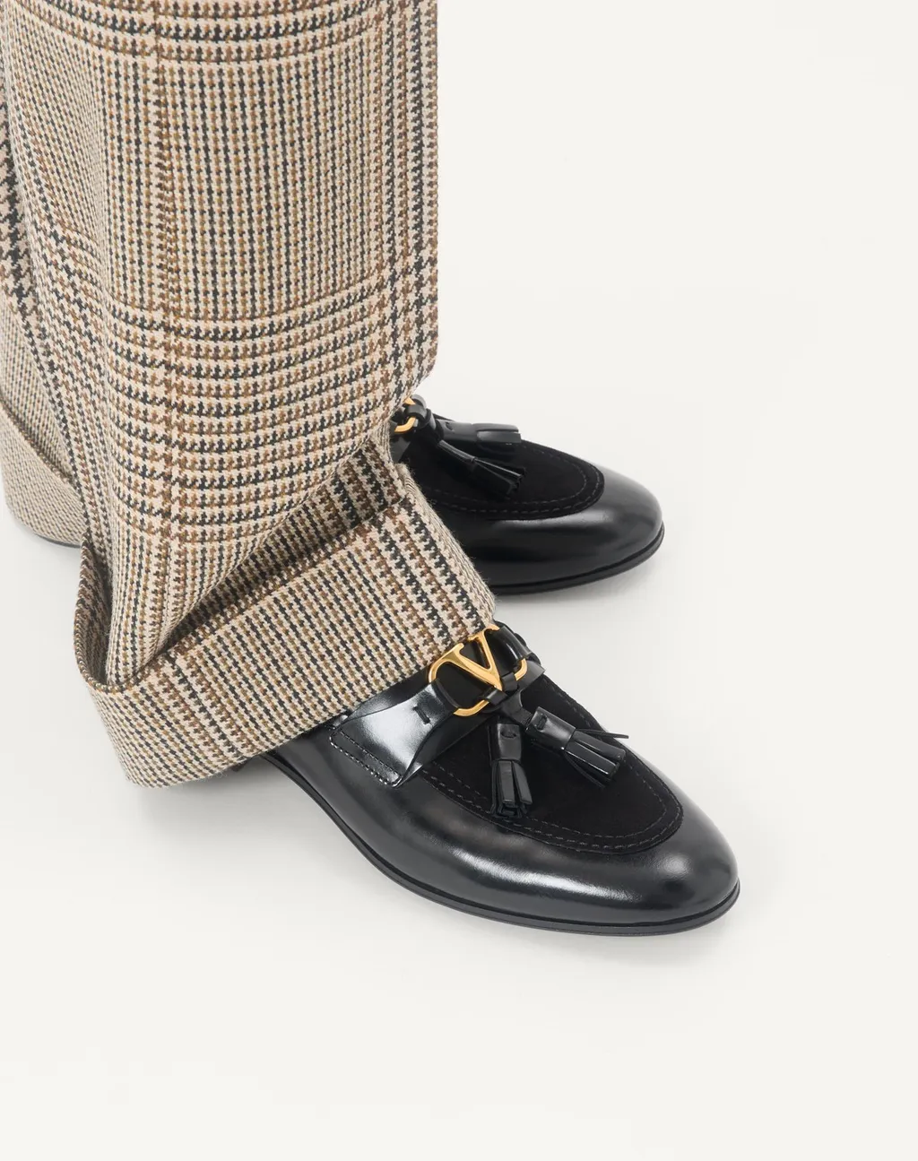Valentino Vaniteux Tassel Tetailed Slip-On Loafers