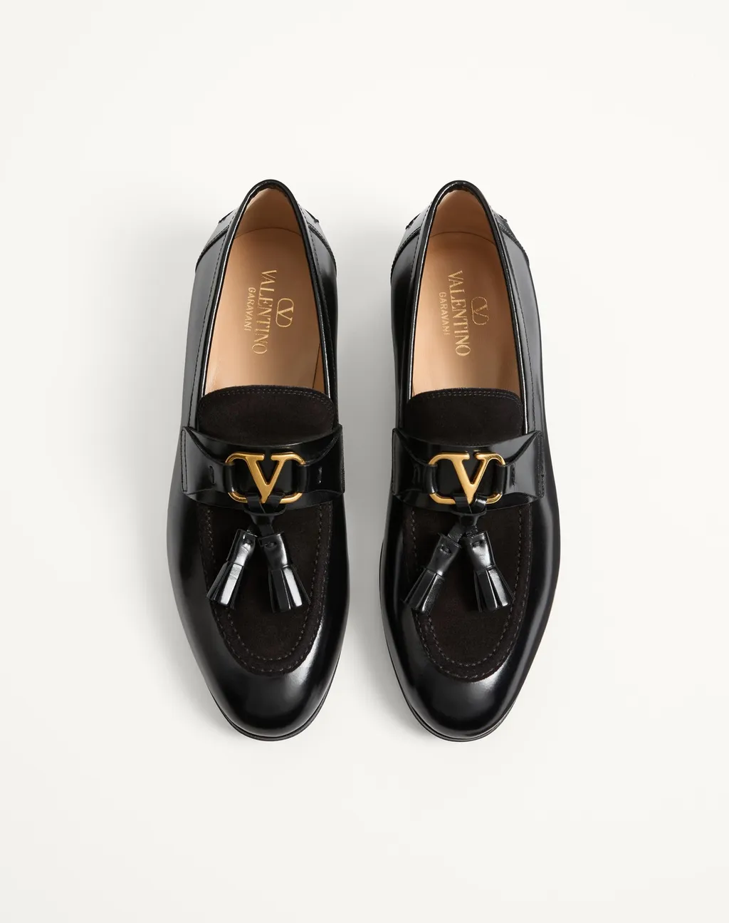 Valentino Vaniteux Tassel Tetailed Slip-On Loafers