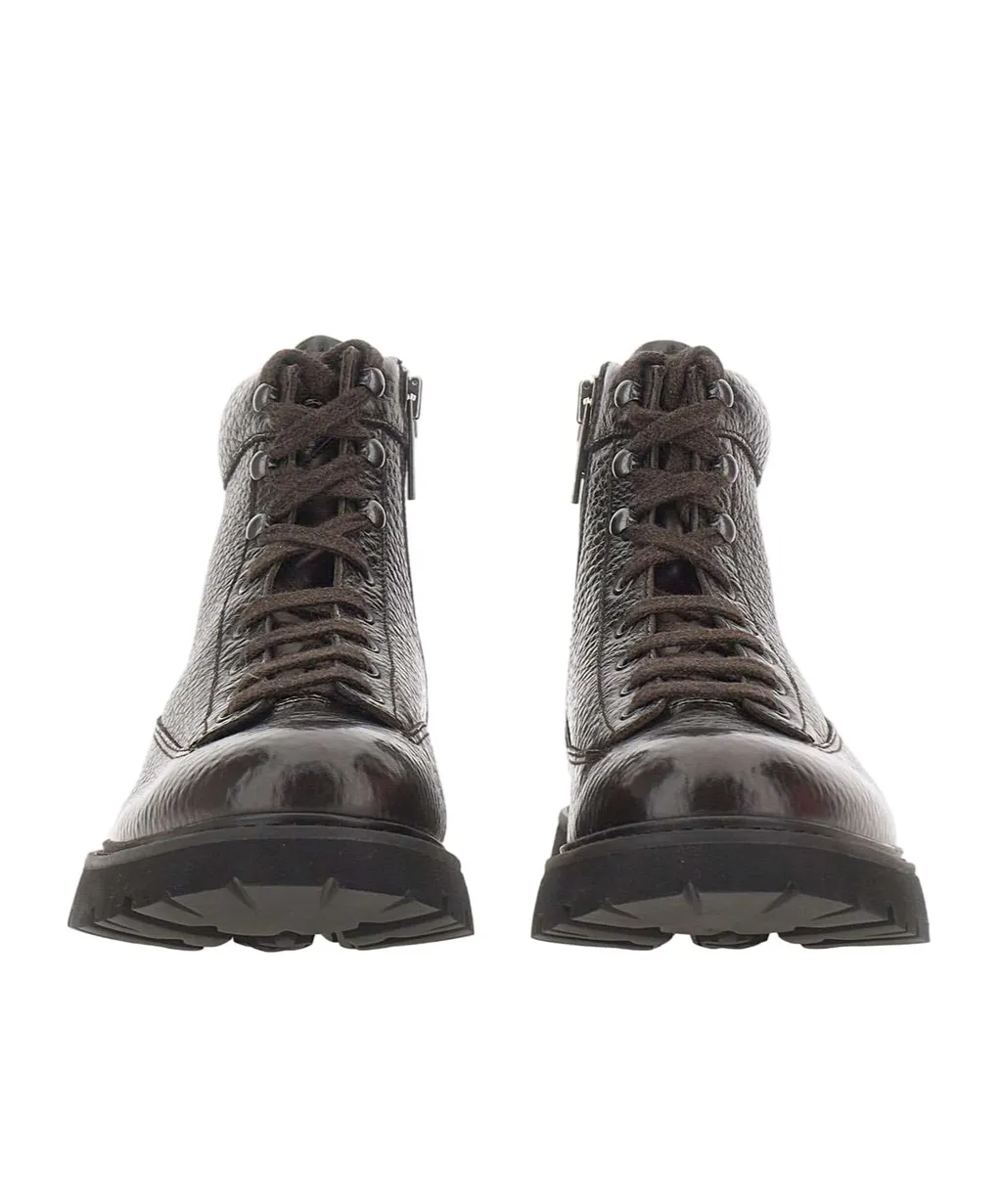 Lace-Up Ankle Boots