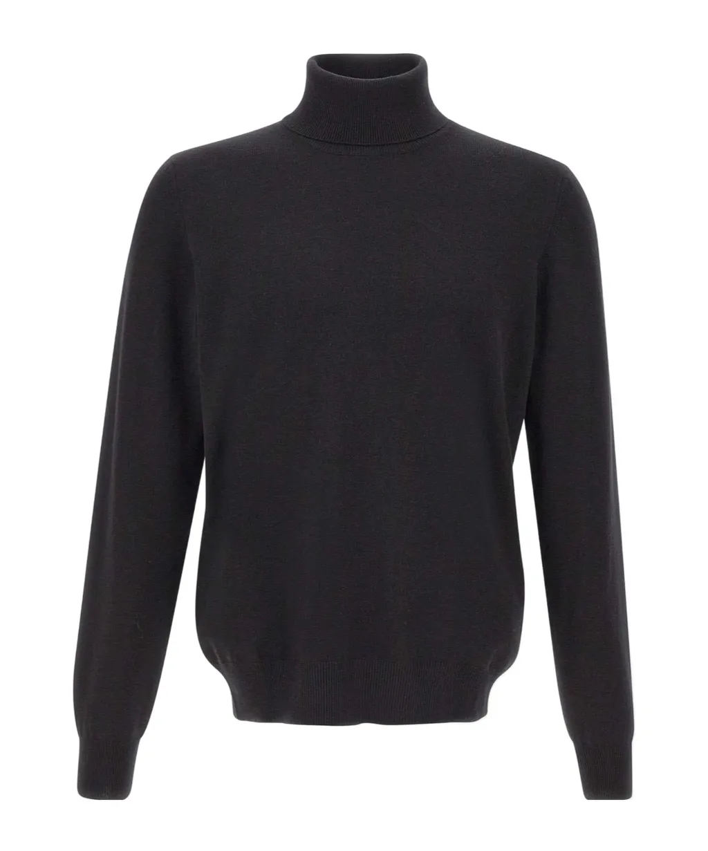 Long-Sleeved Turtleneck Sweater
