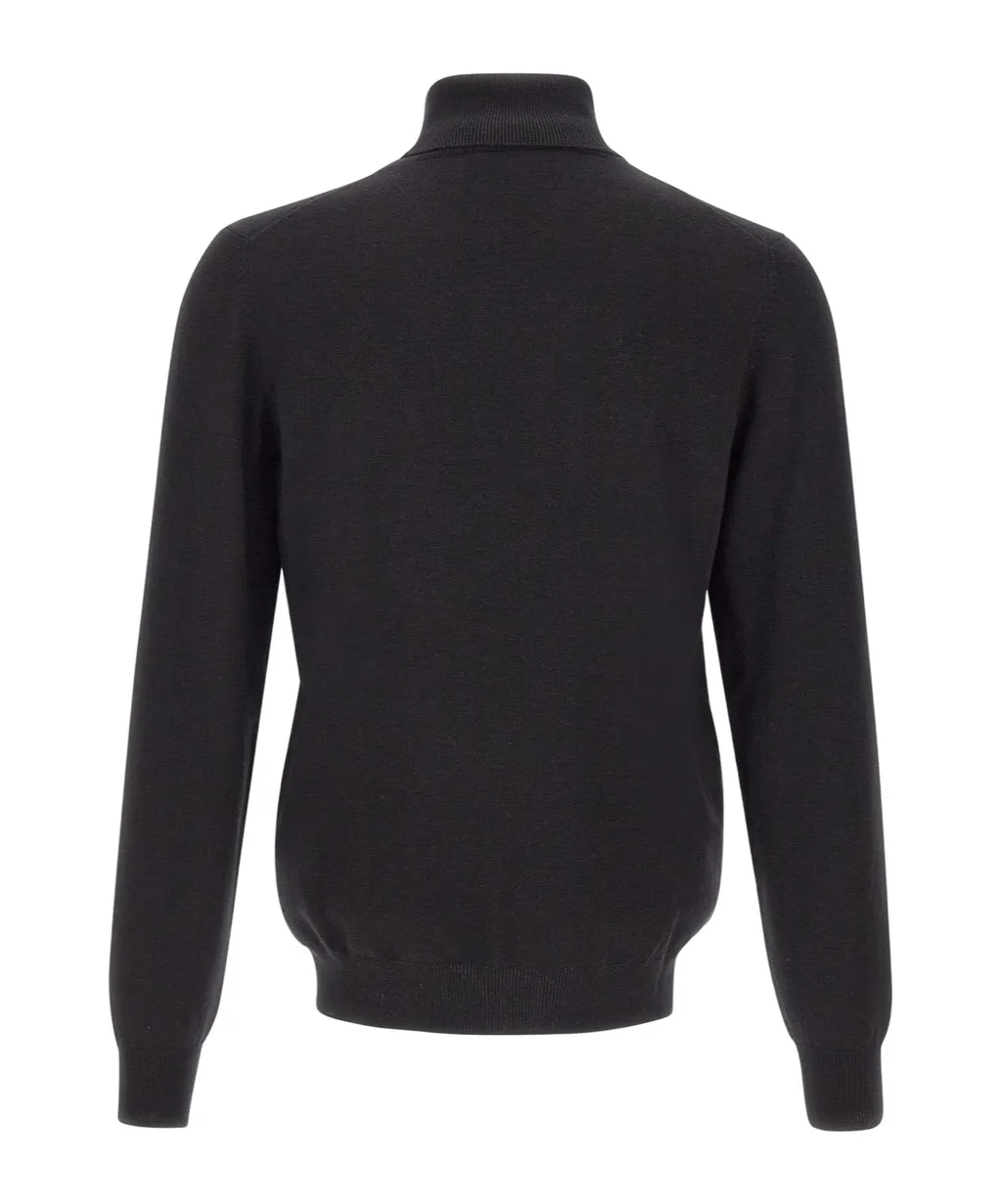 Long-Sleeved Turtleneck Sweater