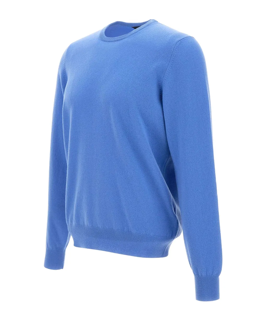 Long-Sleeved Crew Neck Sweater