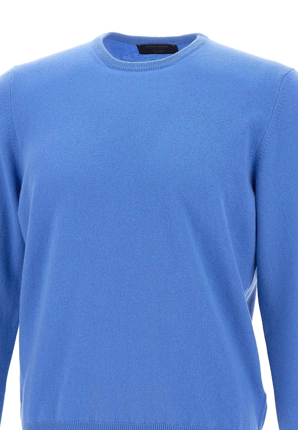 Long-Sleeved Crew Neck Sweater