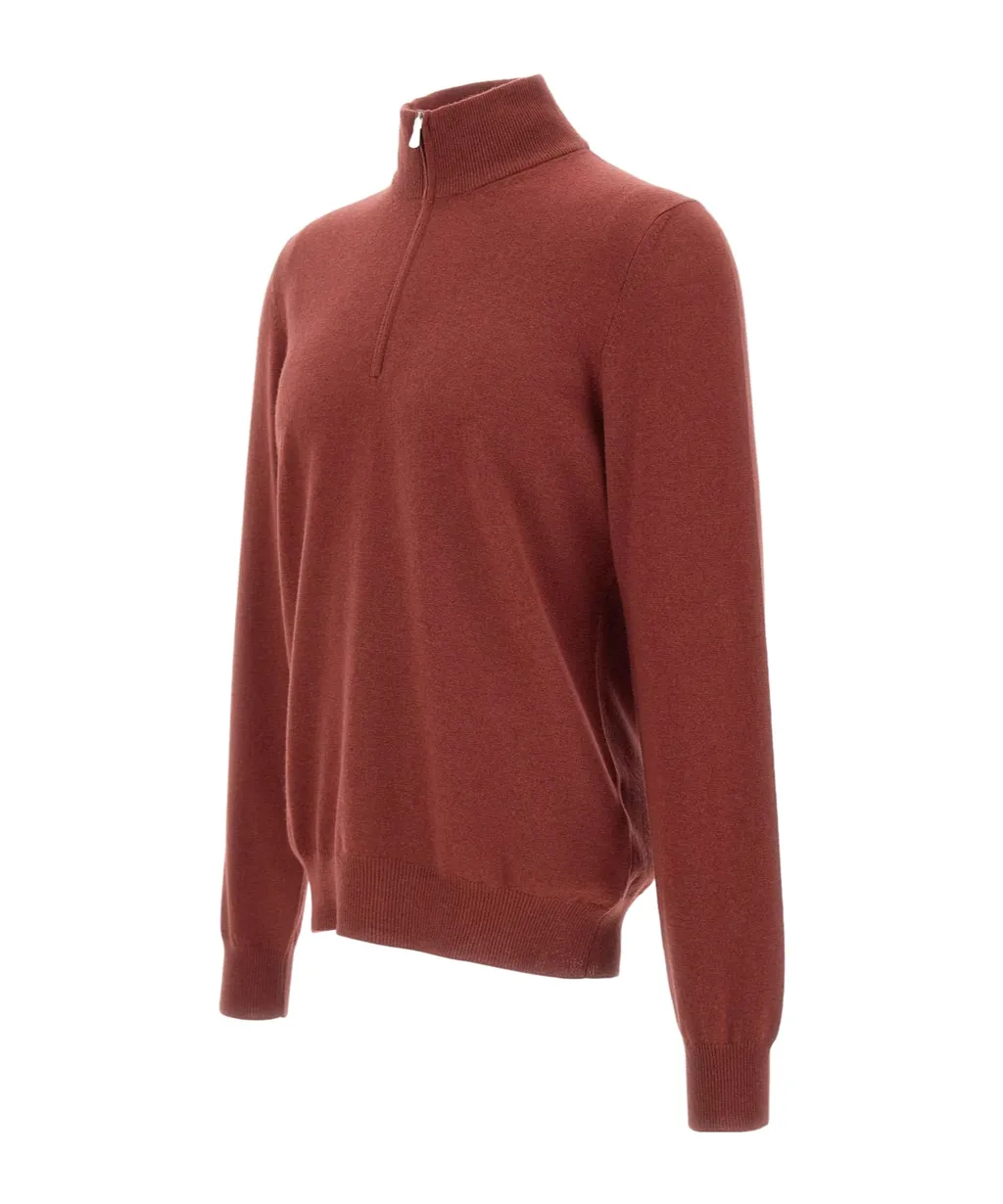 Long-Sleeved Turtleneck Sweater