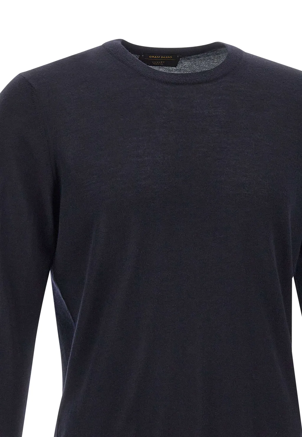 Long-Sleeved Crew Neck Sweater