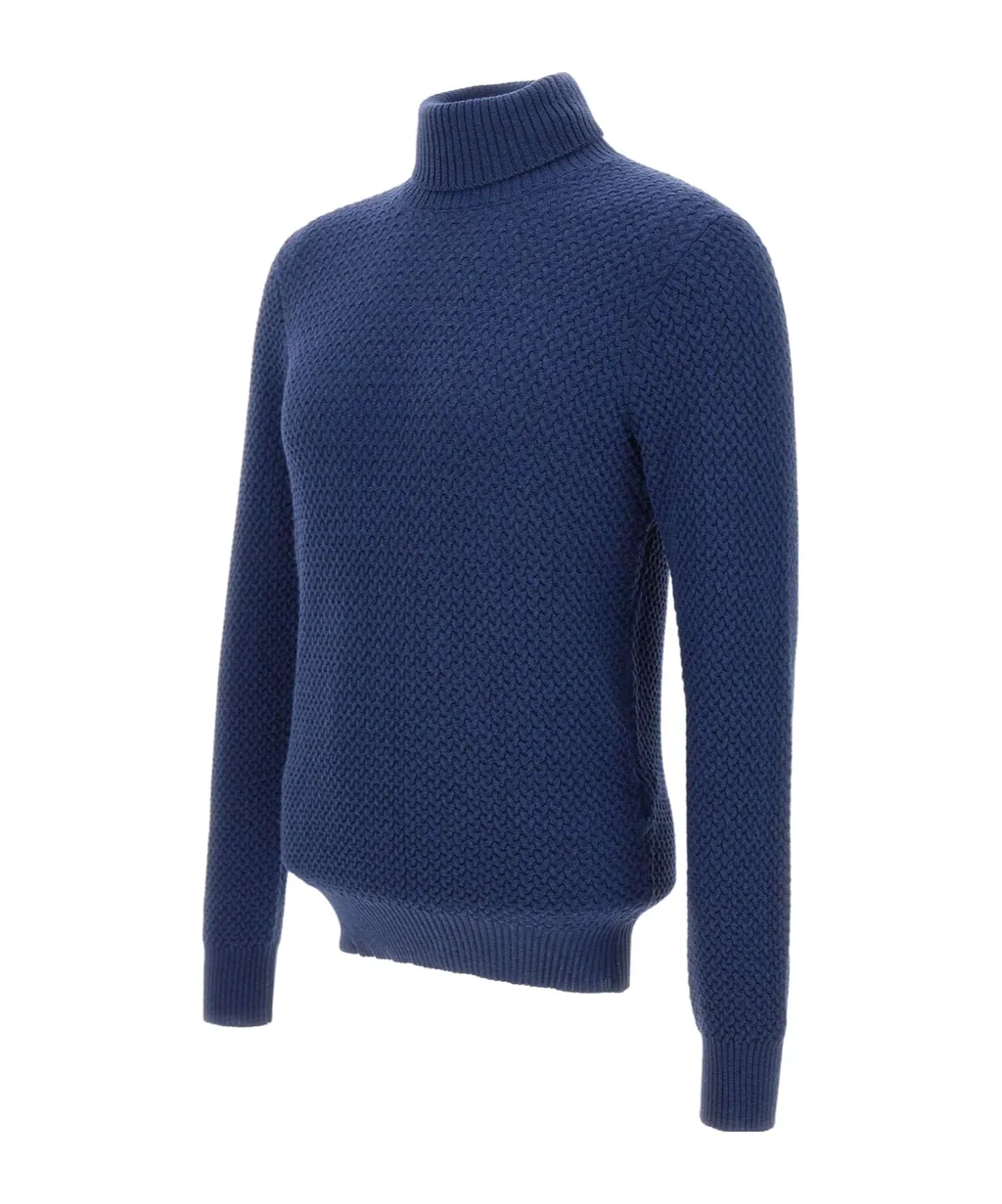 Long-Sleeved Turtleneck Sweater