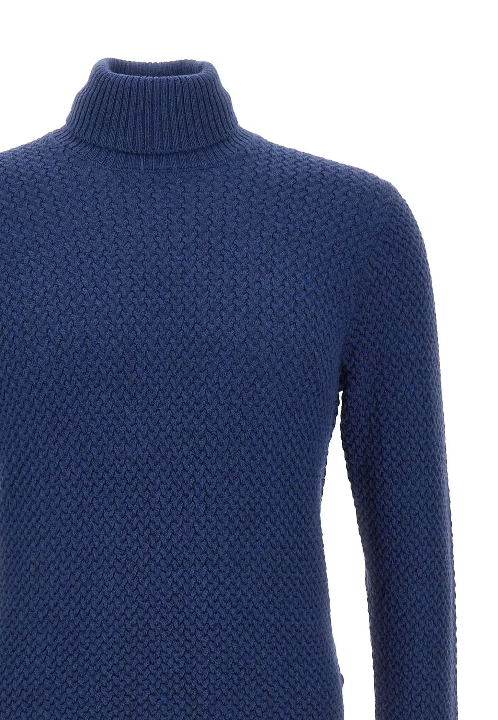 Long-Sleeved Turtleneck Sweater