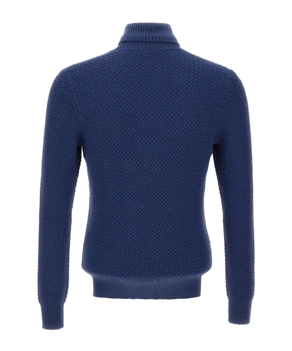 Long-Sleeved Turtleneck Sweater