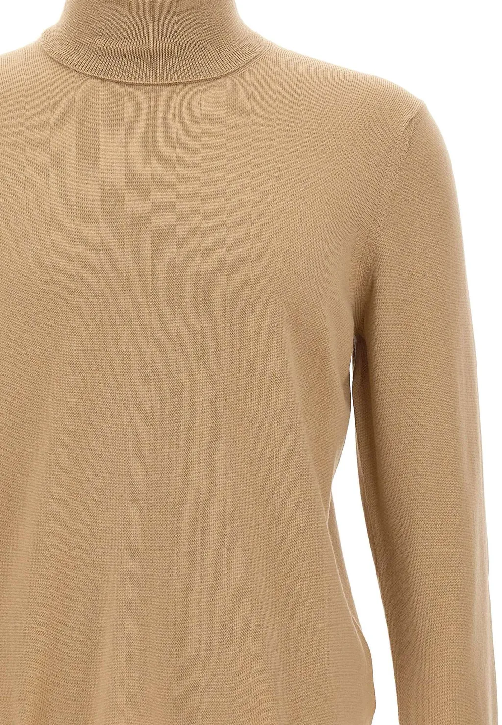 Long-Sleeved Turtleneck Sweater