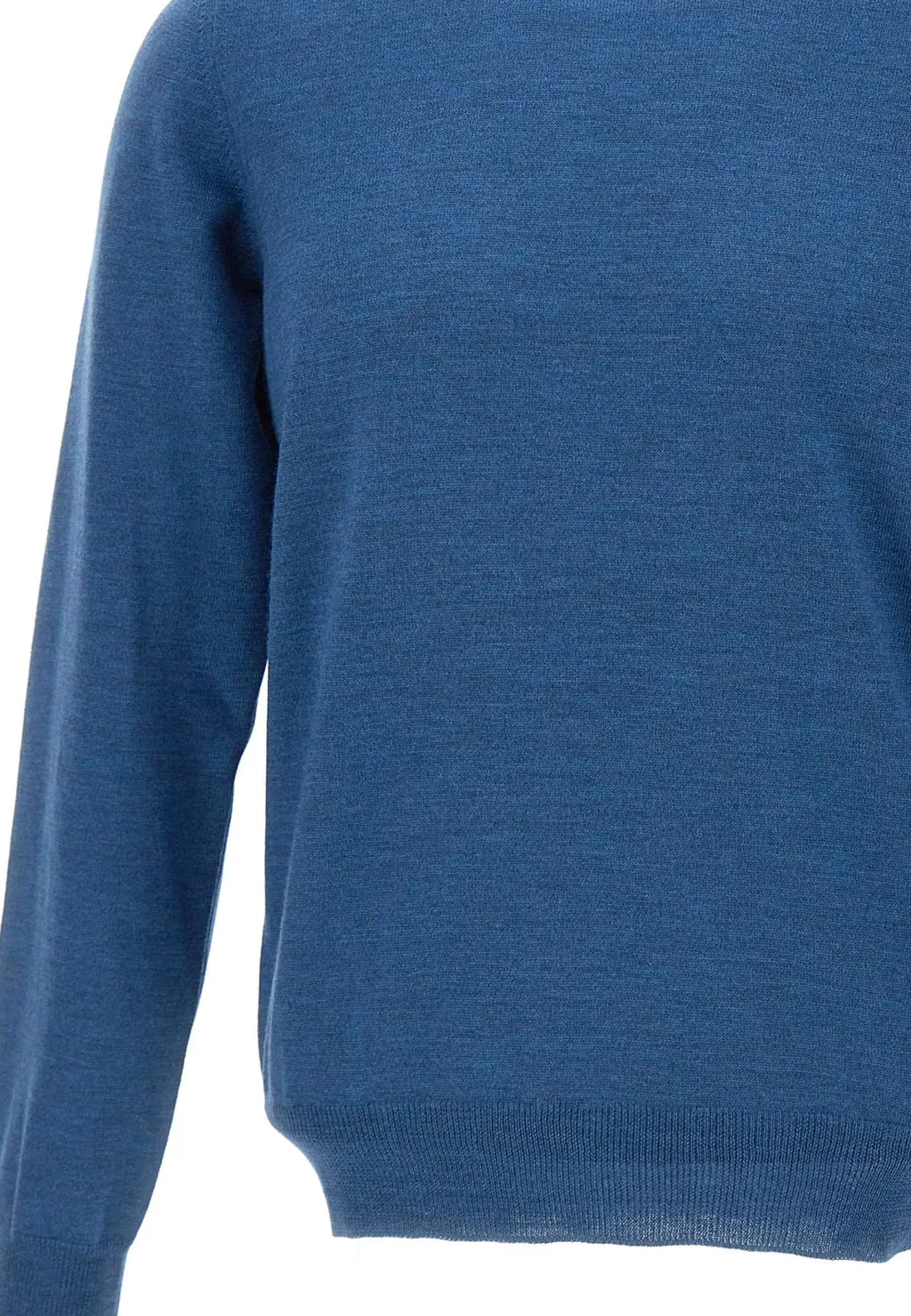 Long-Sleeved Crew Neck Sweater