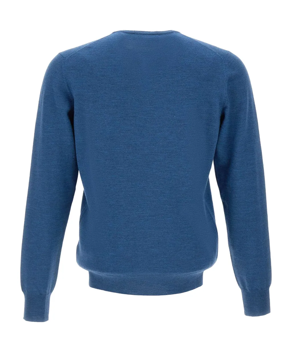Long-Sleeved Crew Neck Sweater