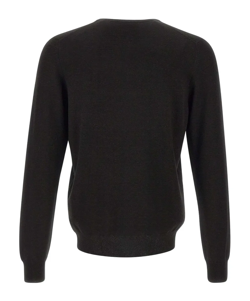 Long-Sleeved Crew Neck Sweater