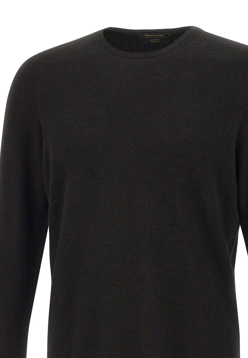 Long-Sleeved Crew Neck Sweater