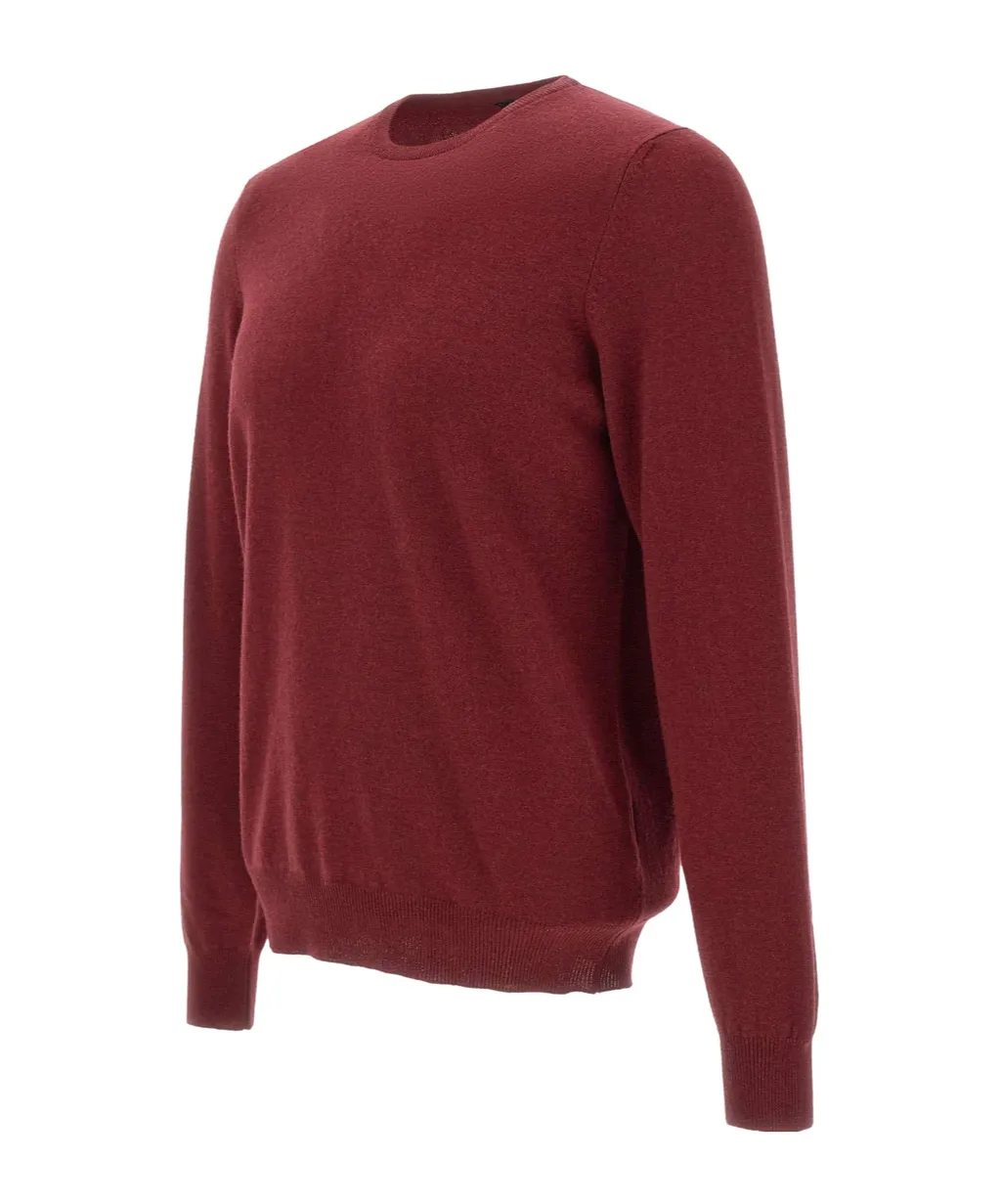 Long-Sleeved Crew Neck Sweater