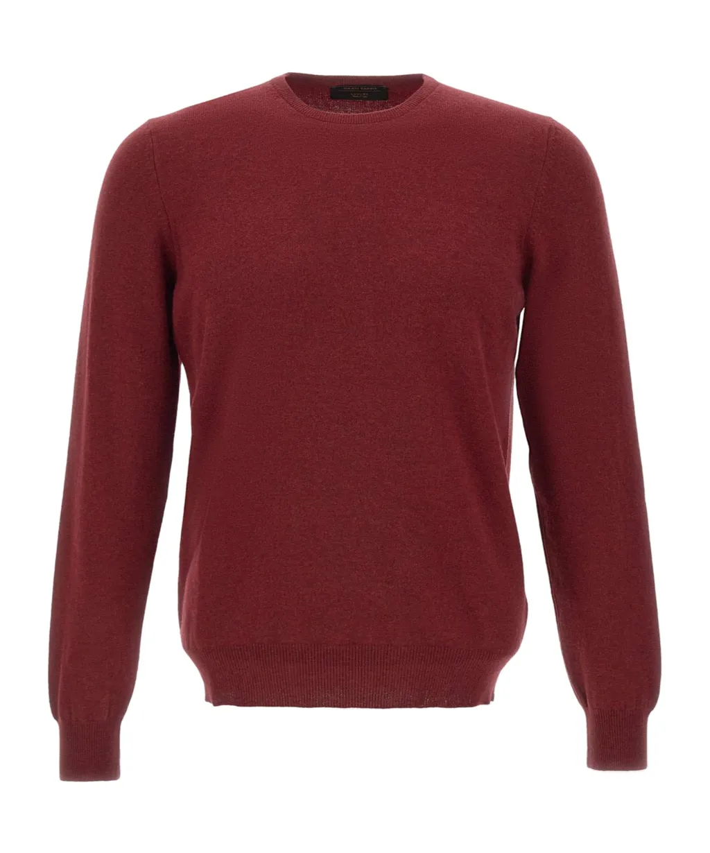 Long-Sleeved Crew Neck Sweater