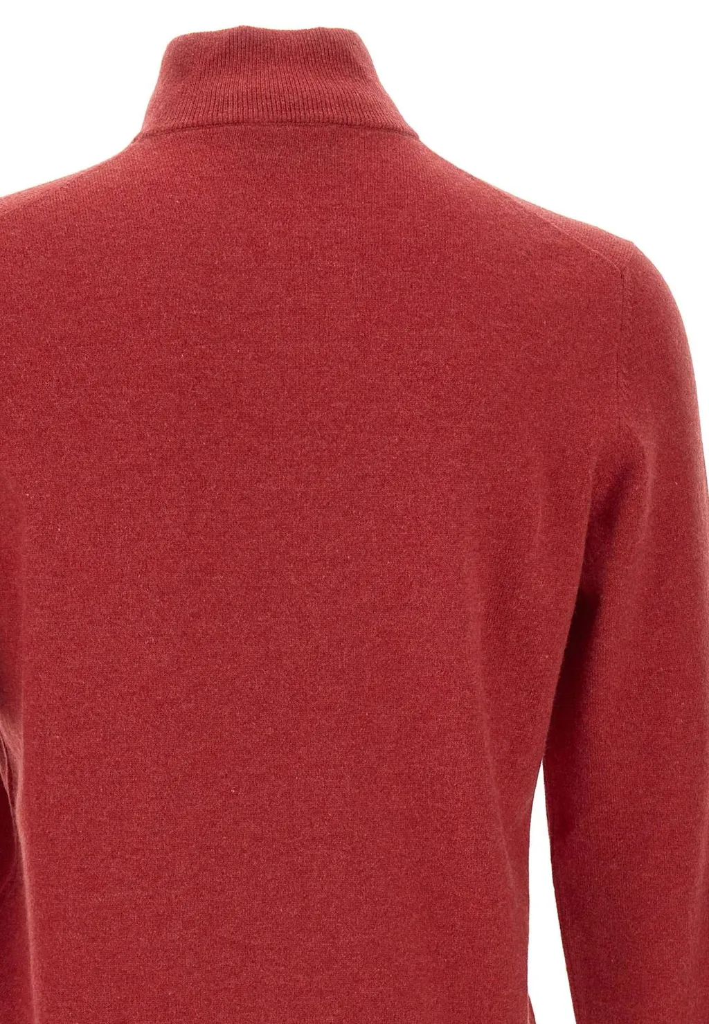 Long-Sleeved Half-Zip Sweater
