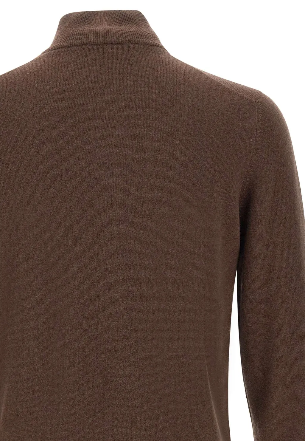 Long-Sleeved Half-Zip Sweater