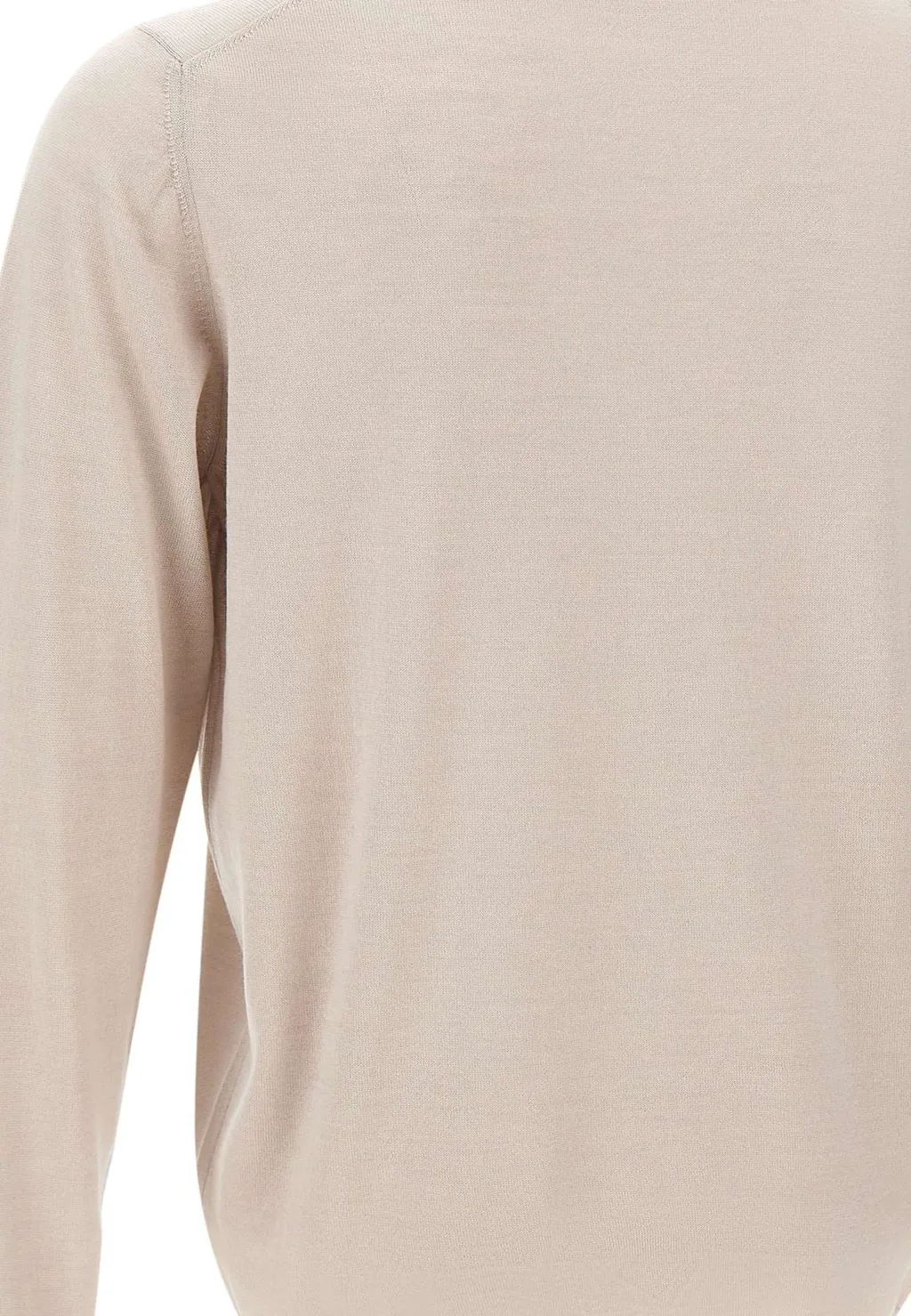 Long-Sleeved Crew Neck Sweater