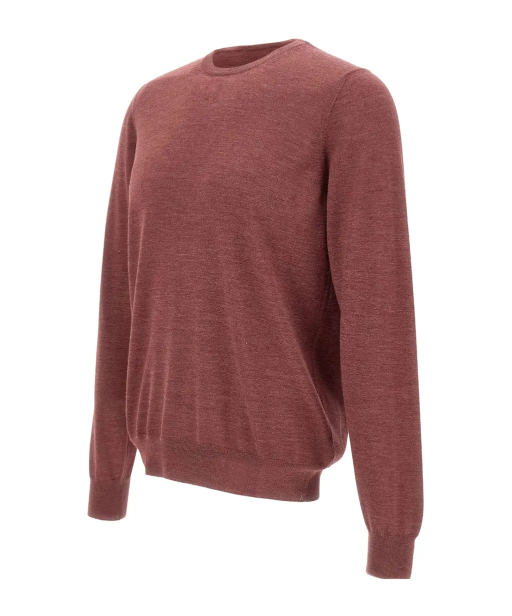 Long-Sleeved Crew Neck Sweater