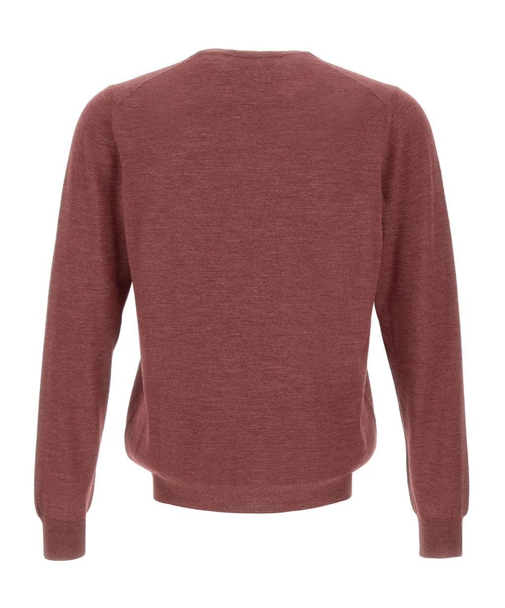 Long-Sleeved Crew Neck Sweater