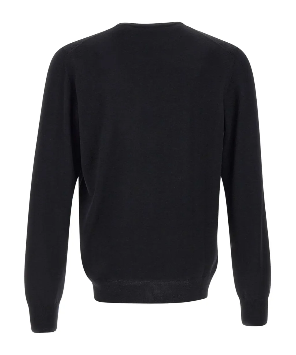 Long-Sleeved Crew Neck Sweater