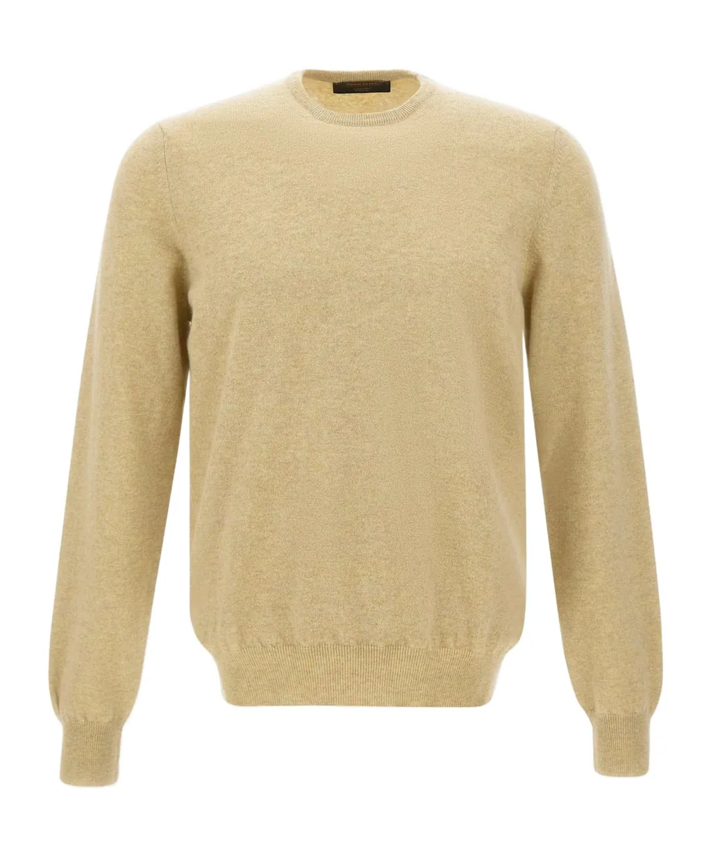 Long-Sleeved Crew Neck Sweater