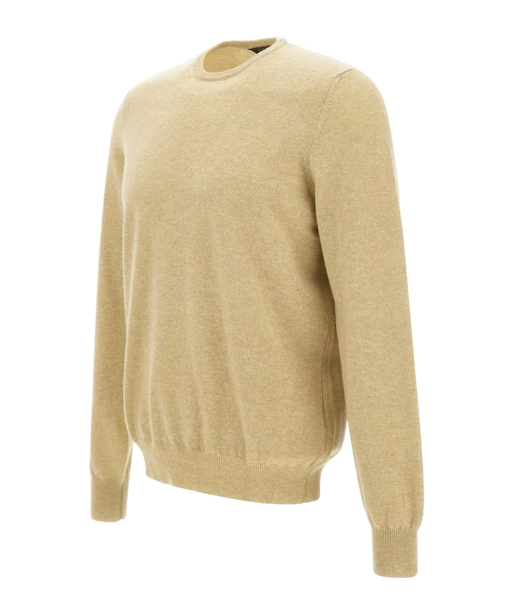 Long-Sleeved Crew Neck Sweater