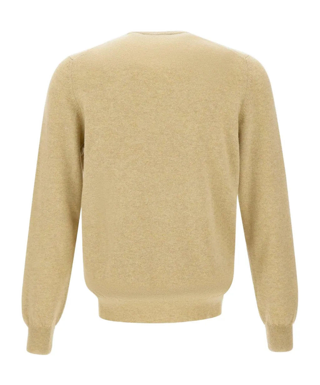 Long-Sleeved Crew Neck Sweater