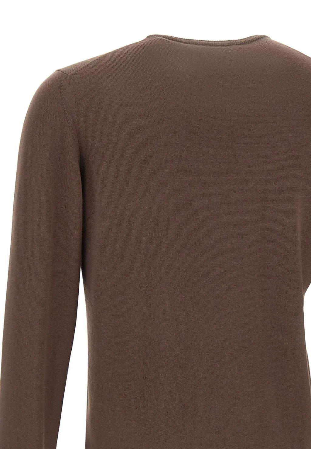 Long-Sleeved Crew Neck Sweater