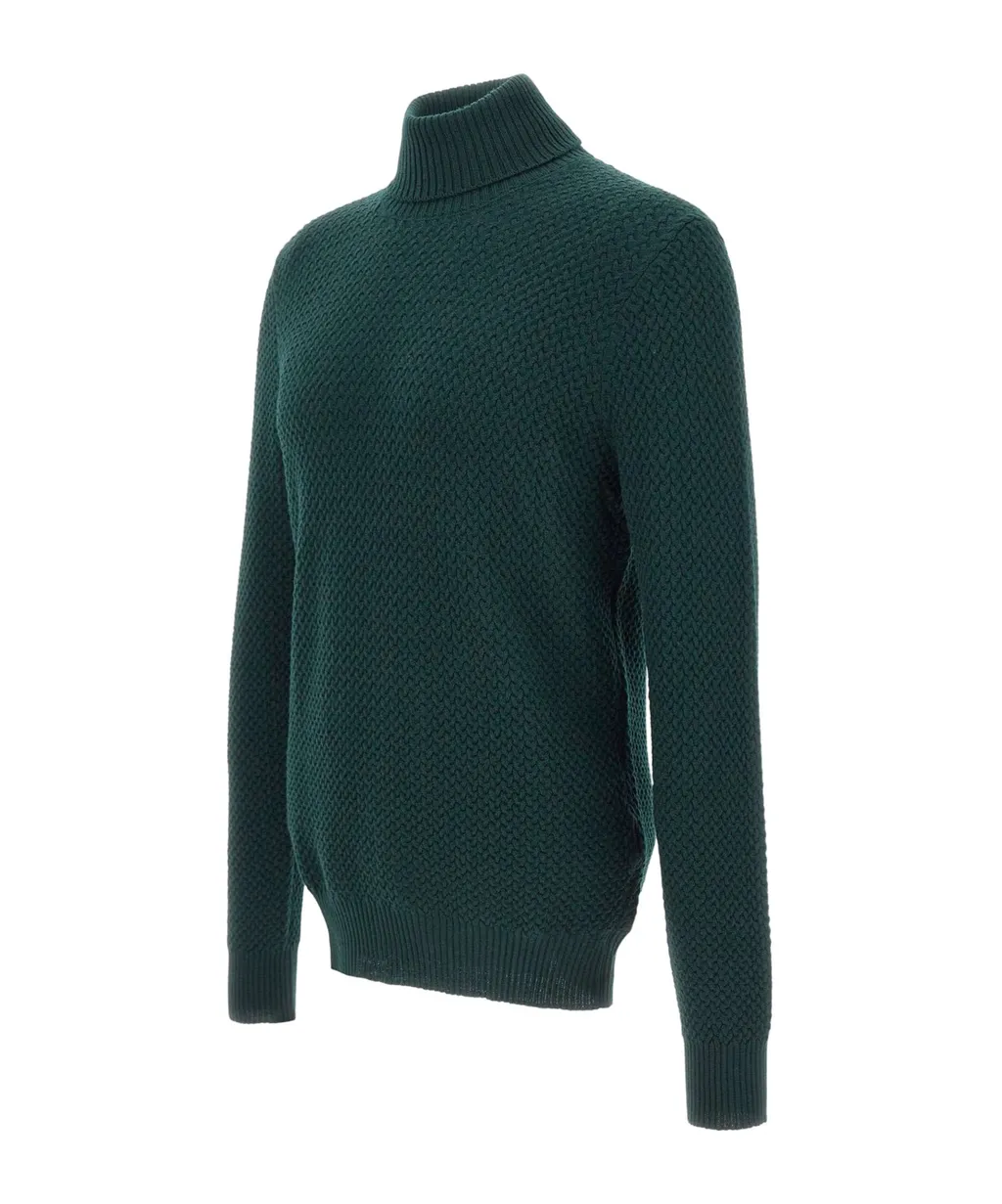 Long-Sleeved Turtleneck Sweater