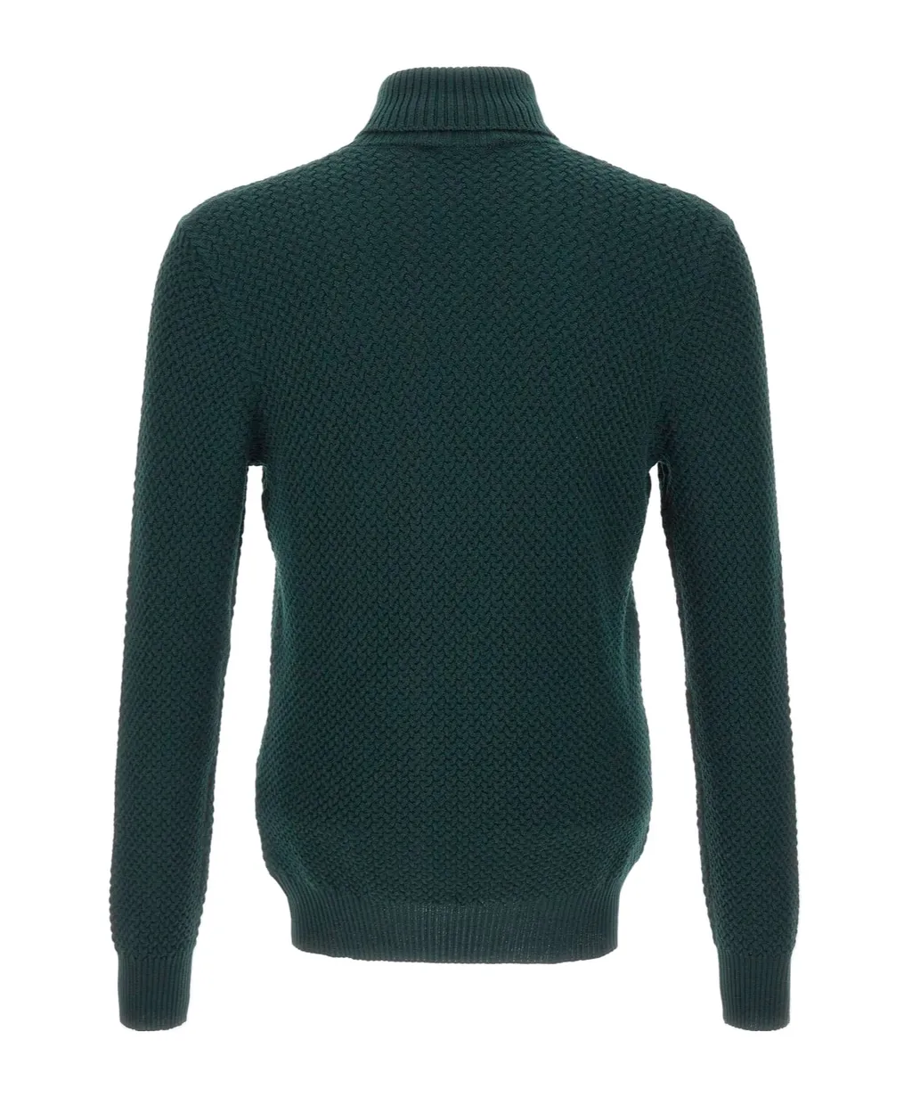 Long-Sleeved Turtleneck Sweater