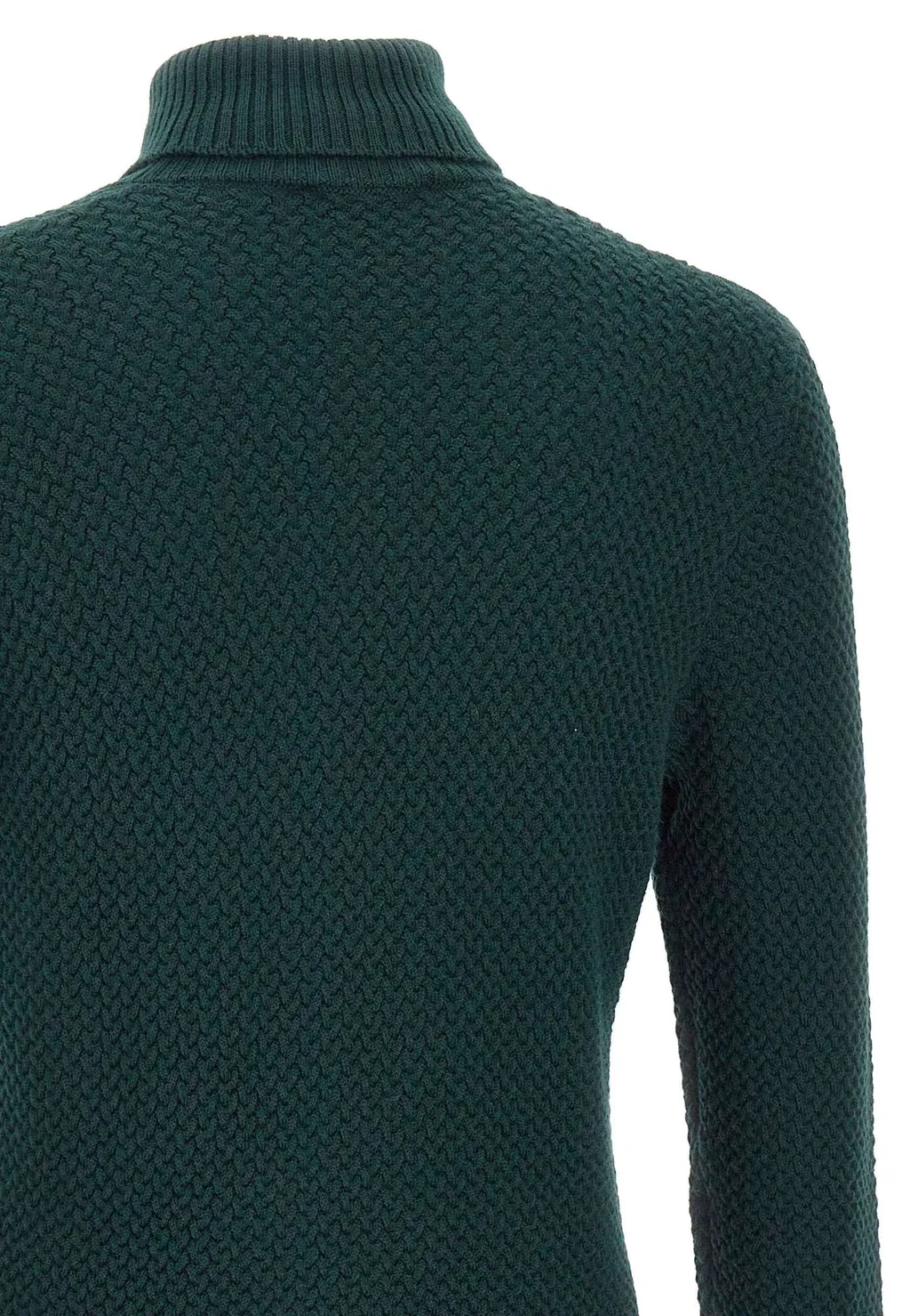 Long-Sleeved Turtleneck Sweater