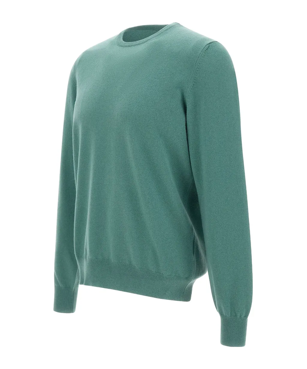 Long-Sleeved Crew Neck Sweater
