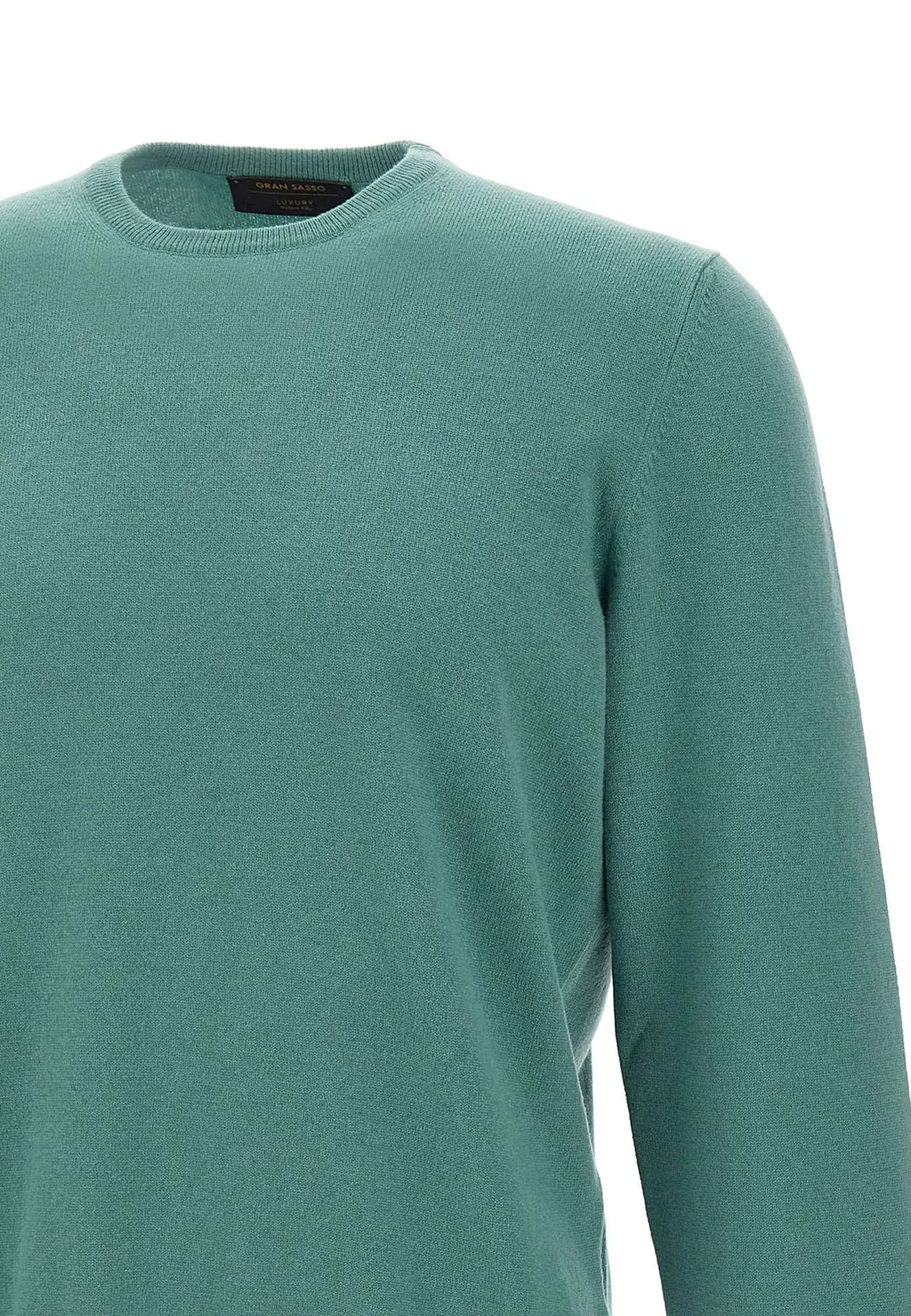 Long-Sleeved Crew Neck Sweater