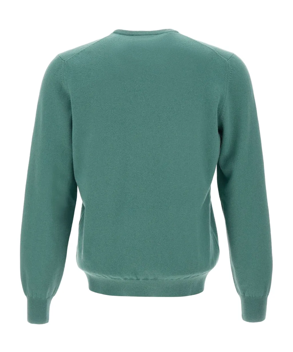 Long-Sleeved Crew Neck Sweater