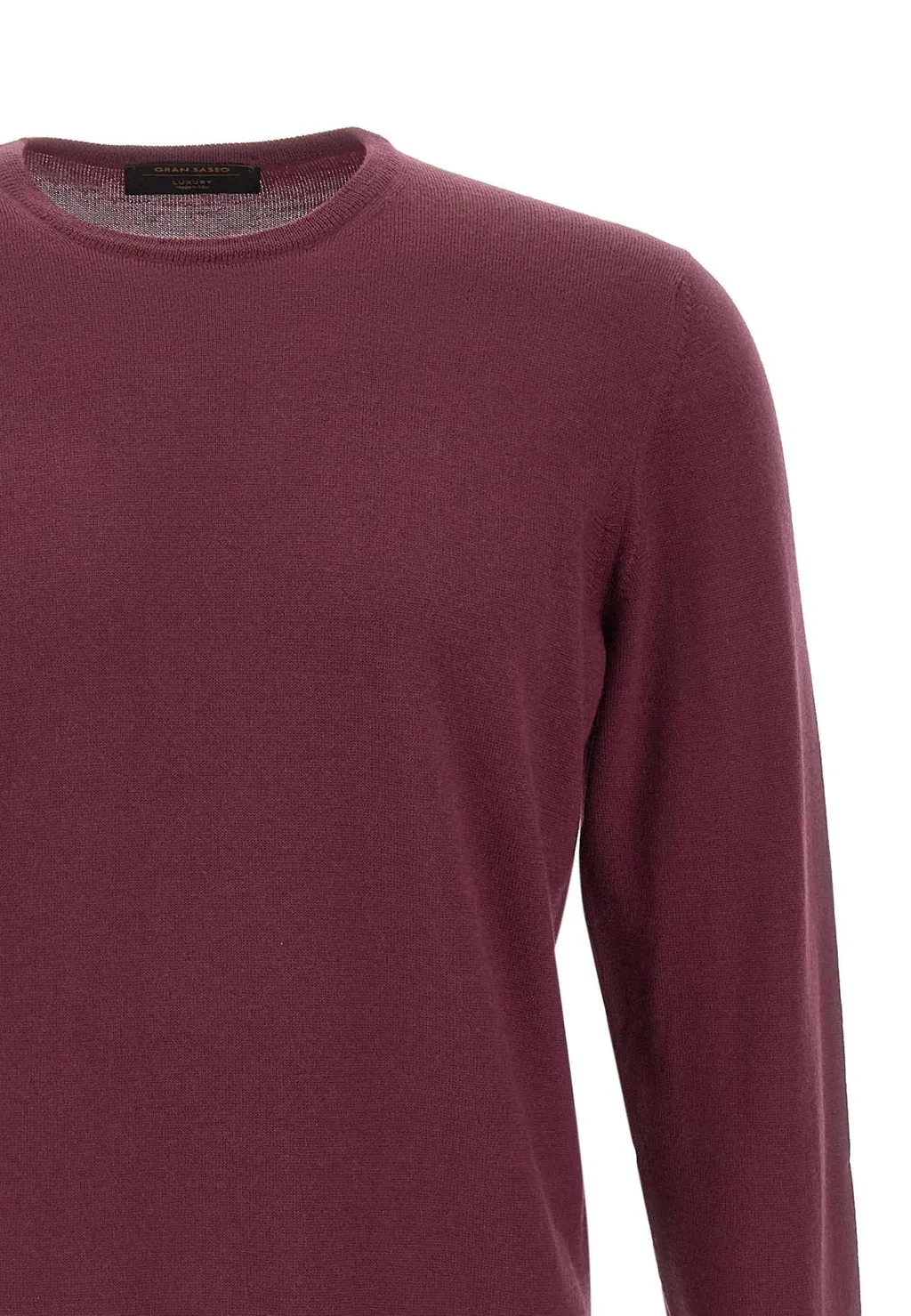 Long-Sleeved Crew Neck Sweater
