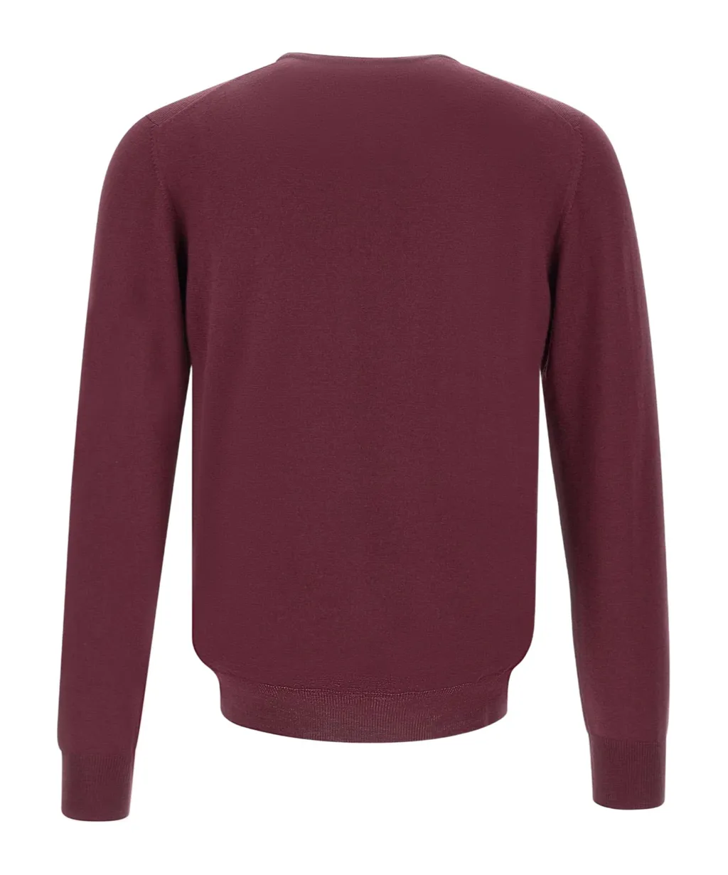 Long-Sleeved Crew Neck Sweater