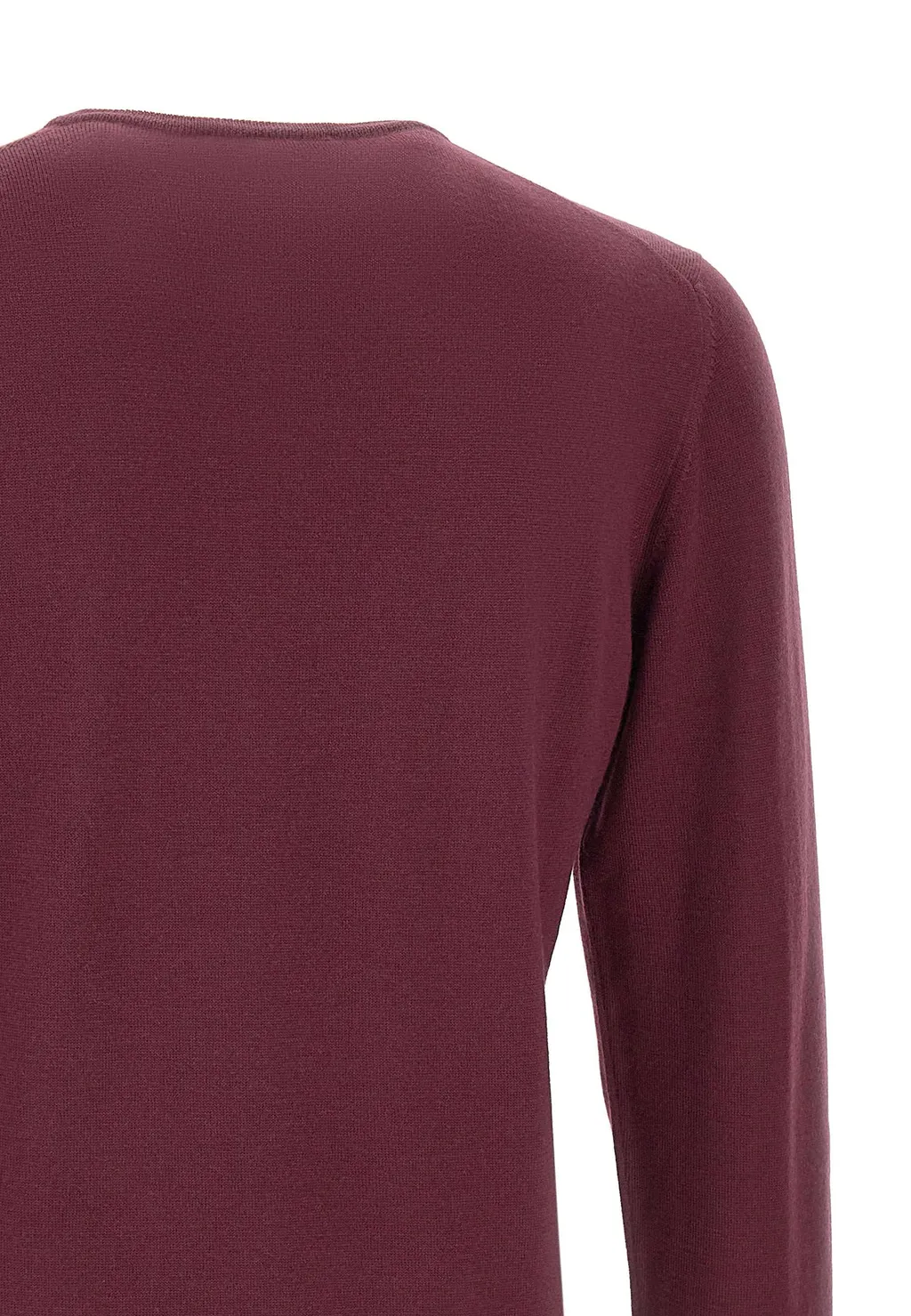 Long-Sleeved Crew Neck Sweater