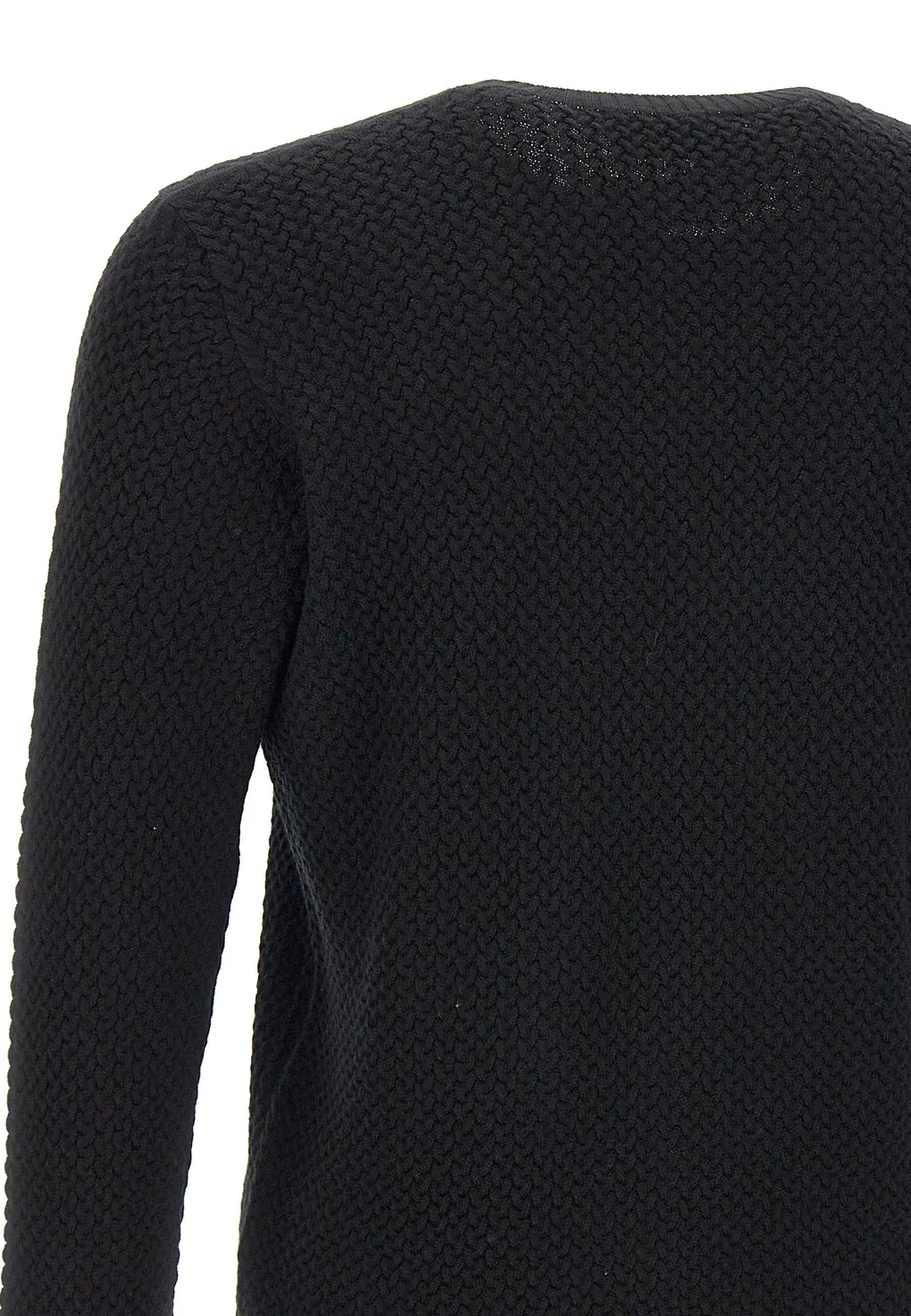 Long-Sleeved Crew Neck Sweater